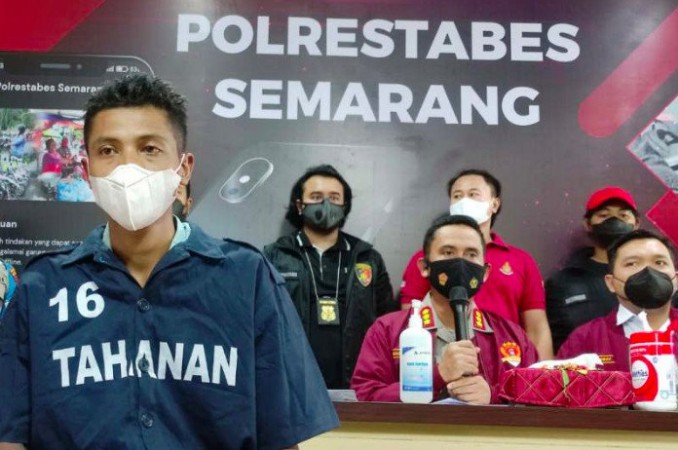 Diminta Istri Segera Cari Pekerjaan, Suami di Semarang Tega Tusuk-tusuk Leher Istrinya sampai Tewas