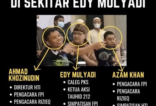 Edy Mulyadi dan Azam Khan Minta Didoakan usai Sama-sama Mangkir Saat Dipanggil Polisi