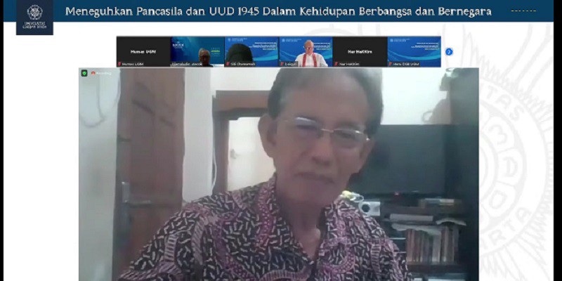 UUD 1945 Bukan Diamandemen, Profesor UGM: Sistem Hukum Indonesia Sudah Murtad dari Pancasila