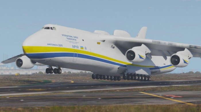 Serangan Rusia Juga Hancurkan Pesawat Terbesar di Dunia Antonov-225 Senilai Rp43,14 triliun