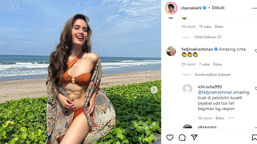 Fadjroel Rachman Disemprot Netizen usai Terciduk Komentari Foto Cinta Laura Pakai Bikini