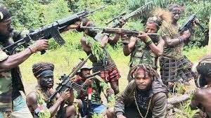 Prajurit TNI KKembali Ditembak Teroris KKB Papua Saat Jaga Pos
