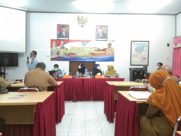 Bagian Hukum Setda Brebes Gelar Bimtek Peraturan Perundang-undangan