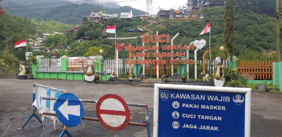 Kabupaten Tegal Berstatus PPKM Level 3, Obyek Wisata Guci Tetap Dibuka untuk Umum