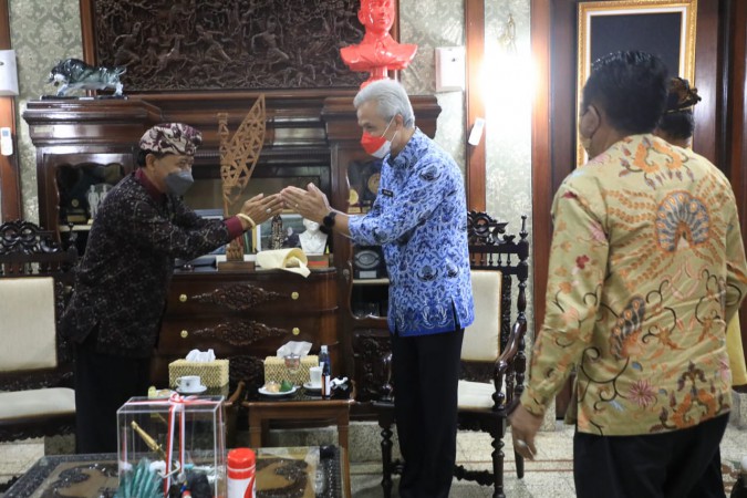 Ganjar Pranowo Siapkan Skenario Antisipasi Covid-19 Menjelang Tawur Agung Kesanga di Prambanan