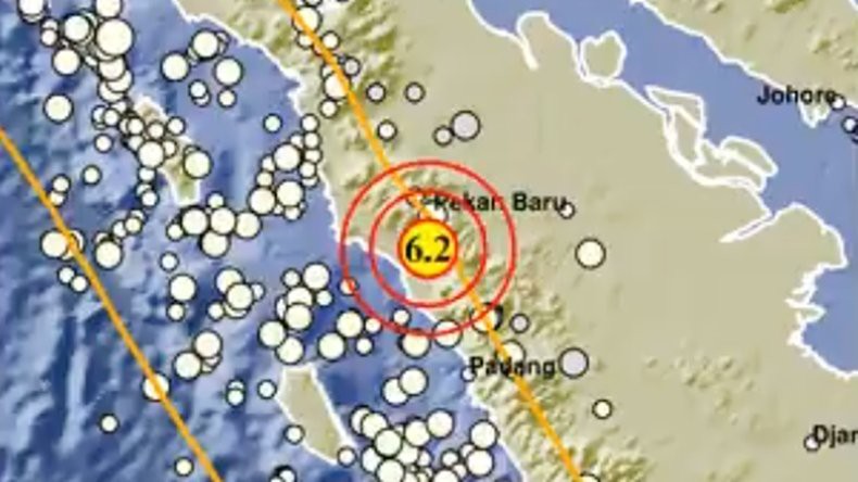 Gempa Magnitudo 6,2 Guncang Pasaman Barat, Sumatera Barat