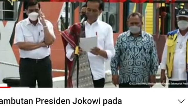 Luhut Panjaitan Telponan saat Jokowi Pidato, Kapitra Ampera: Tidak Elok Dilihat
