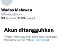 Akun Twitter Wadas Melawan Ditangguhkan, Nicho Silalahi: Pemberontakan Akan Lahir