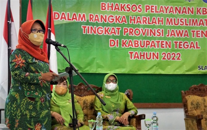 Gandeng Muslimat NU, Target Capai Akseptor KB Kabupaten Tegal Tertinggi se Jawa Tengah