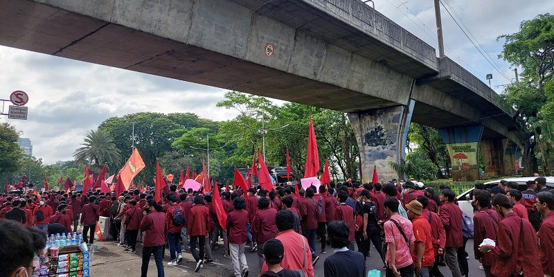 Usai Kepung Istana, Ribuan Kader IMM Akhirnya Membubarkan Diri