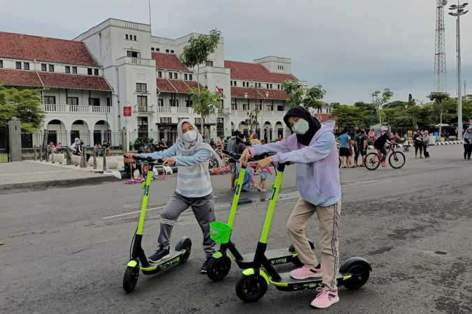 Scooter Matik di Pusat Kota PicuPolemik, Dishub dan Satlantas Segera Tentukan Sikap