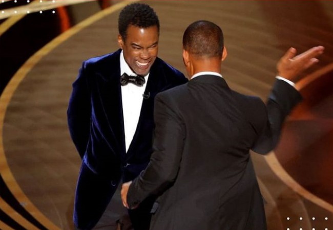 Plak! Will Smith Tampar Chris Rock saat Oscar, Tak Terima Istrinya Jadi Guyonan