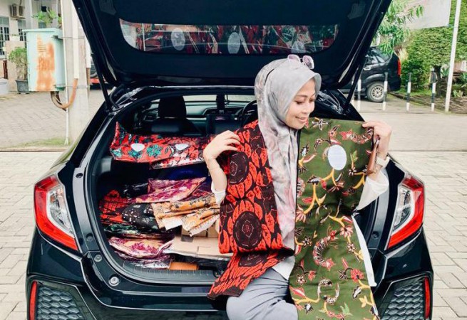 Bangga dengan Produk Asli Brebes, ASN Promosikan Batik Salem