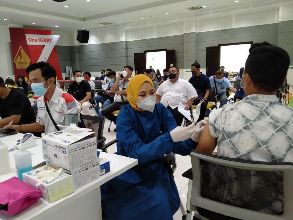 Astra Group Jawa Tengah Tuntaskan 1.000 Vaksinasi Booster