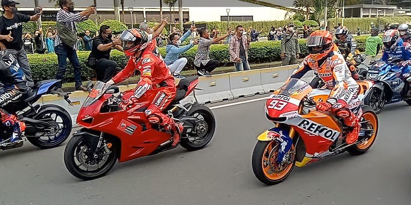 Parade MotoGP, Warga Jakarta Bisa Lihat Pembalap Dunia Lebih Dulu Meski Tak ke Mandalika