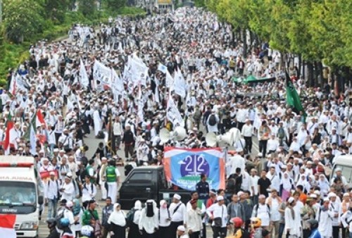 PA 212 Gelar Aksi Bela Islam di Kantor Menag, Warganet Sebut Pecinta Nasbung