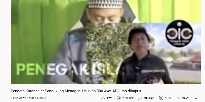 Viral Diduga Pendeta Minta 300 Ayat Alquran Dihapus, Netizen: Satu Pun Tak Ada Bisa yang Mengubah