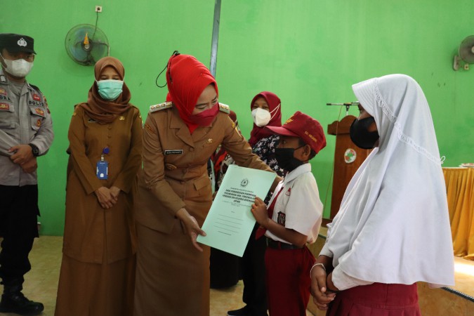 Roadshow, Bupati Brebes Idza Minta Capaian Vaksin Terus Digejot