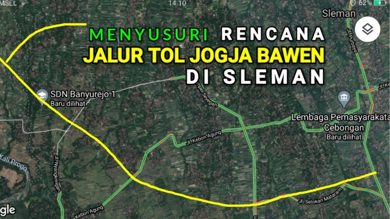 Tol Jogya-Bawen Dibangun Rp14,26 Triliun, Ada Terowongan di Dalam Bukit Sepanjang 500 Meter