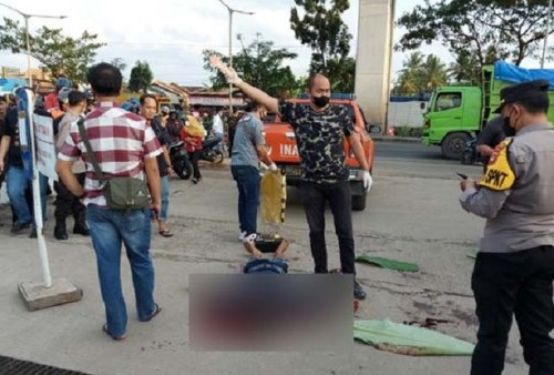 Geger Pria Tewas dengan Luka di Leher di Depan SPBU, Awalnya Senggolan