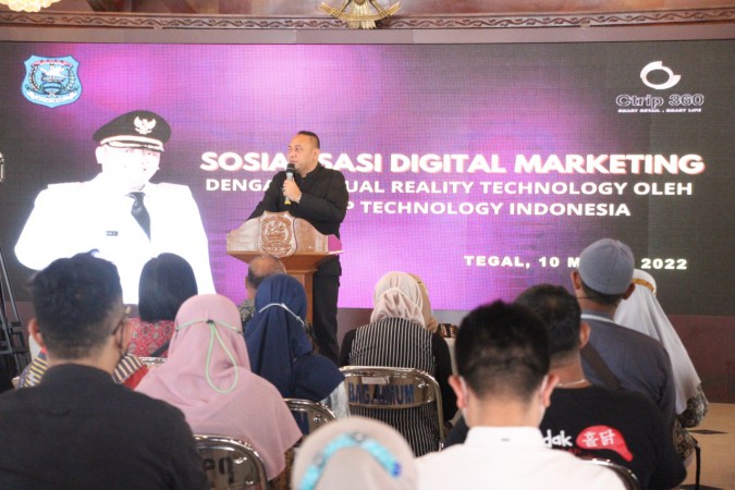 Wali Kota Tegal Berharap Pelaku Usaha Kuasai Digital Marketing Agar Amazing Tegal Terwujud