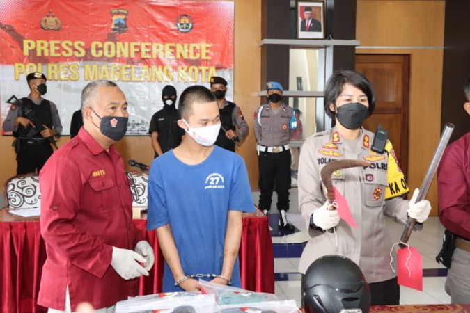 Polisi Tangkap 4 Pelajar Pelaku Pengeroyokan dan Pembacokan ABG