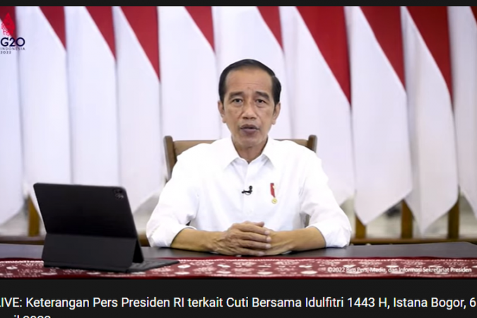 Cuti Bersama Idul Fitri 29 April dan 4-6 Mei, Jokowi: Segeralah Lengkapi dengan Vaksin Booster