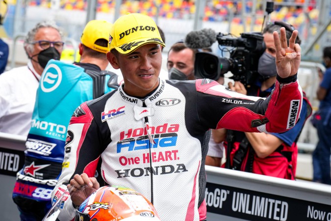 Pebalap Moto3 Indonesia Akan Start dari Urutan ke-2 di MotoGP Portugal Hari Ini
