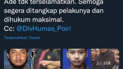Dituding Sebar Hoaks Pelaku Dugaan Pemukul Ade Armando, Tagar Tangkap Husin Shihab Trending