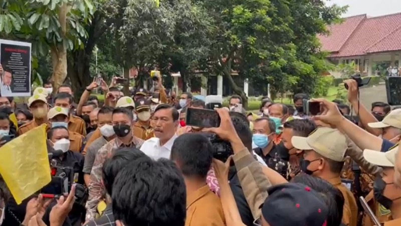 Ditantang Buka Big Data Mahasiswa UI, Luhut Panjaitan: Kamu Nggak Berhak Juga Nuntut Saya