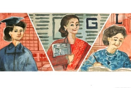 Kelahirannya Dirayakan Google Doodle, Siapa Siti Latifah Herawati Diah?