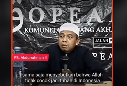 Ingin Syariat Islam Diterapkan, Ustaz Bilang Jika Ditolak Sama Aja Bilang Allah Tak Cocok, Kafir Kau