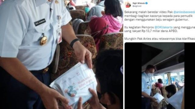 Tuding Anies Baswedan Bagi-bagi Kaos, PSI Dituntut Minta Maaf