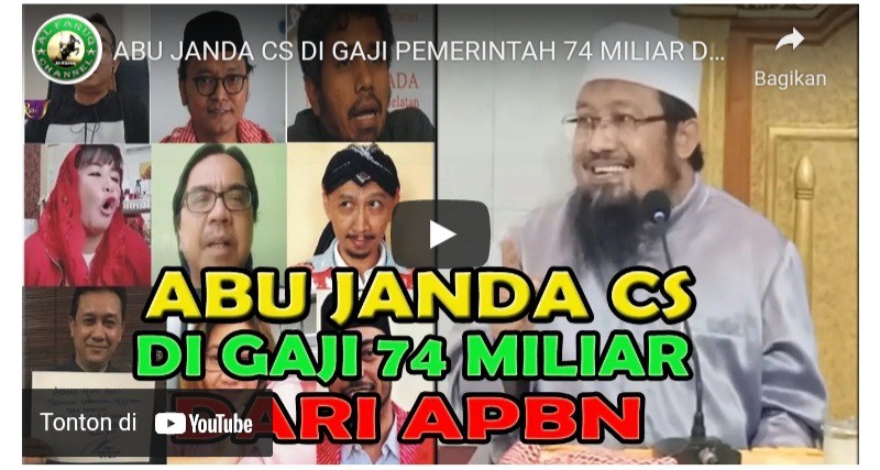 Dibayar Rp74 Miliar, Buzzer Denny Siregar dan Abu Janda Disebut Bertugas Hancurkan Islam