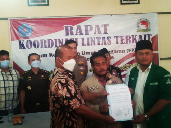 Menentang Radikalisme, Ormas dan Ulama Brebes Tolak Khilafatul Muslimin