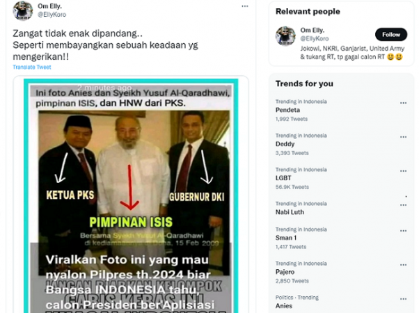 Disebut Foto dengan Pimpinan ISIS, Anies Baswedan Ternyata Bersama Ulama Ahli Tafsir Dunia