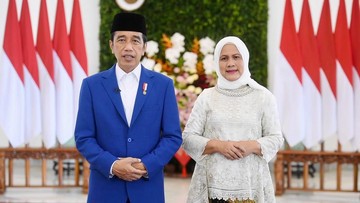 Tanpa Menunggu Pengumuman Isbat, Jokowi Ucapkan Selamat Lebaran: Mohon Maaf Lahir dan Batin