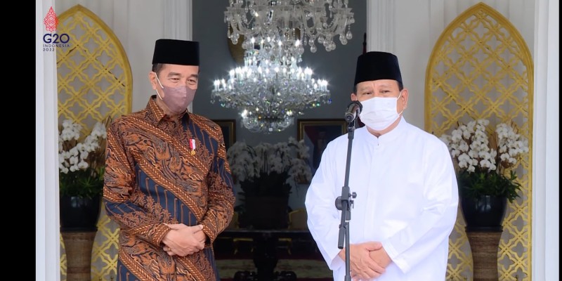 Tanggapi Jamuan Opor Ayam Jokowi, Mujahid 212: Prabowo Subianto Akan Meniru