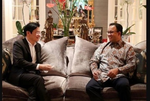 Bertemu Menkeu Singapura, Anies Baswedan Tak Publikasikan Pertemuannya, Gak Enak Ama UAS?