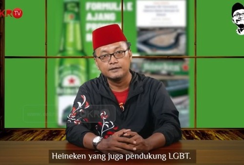 Sebut Pendukung Anies Bodoh-bodoh, Guntur Romli Singgung Heineken Pendukung LGBT