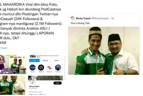 Setelah Podcast Deddy Corbuzier, Foto Menag Yaqut Berdua dengan Ragil Mahardika Langsung Viral