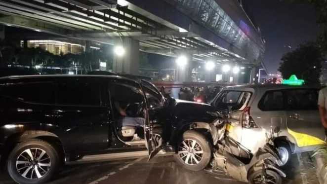 Mobil Pajero Hantam Pasutri Hingga Tewas di Depan Menara Saidah, Pengemudi Ditetapkan Tersangka