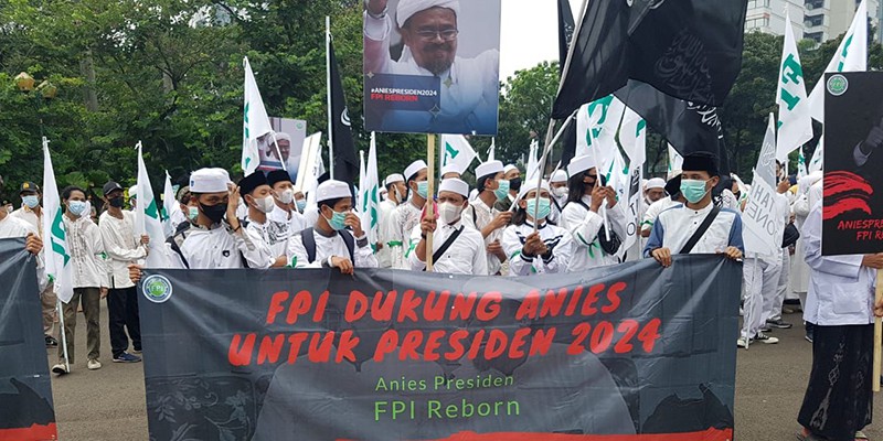 Viral FPI Reborn Deklarasi Dukung Anies, Front Persaudaraan Islam Malah Bilang Begini