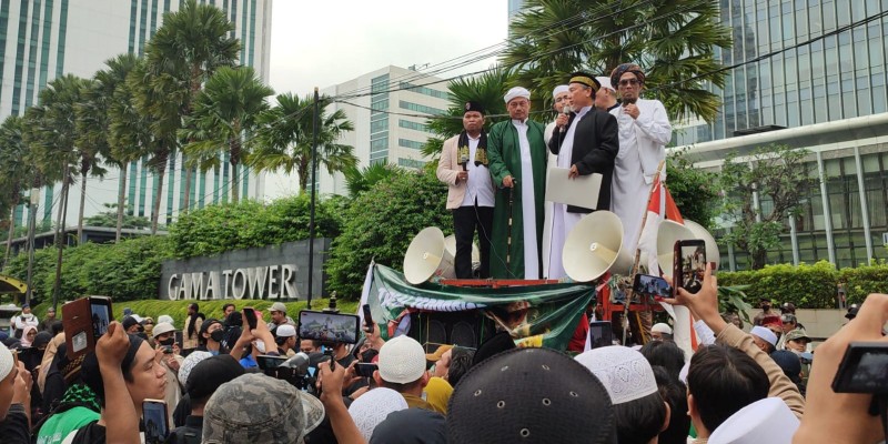 FPI Ancam Gelar Demo Lebih Besar usai Delegasinya Tak Diterima Dubes India