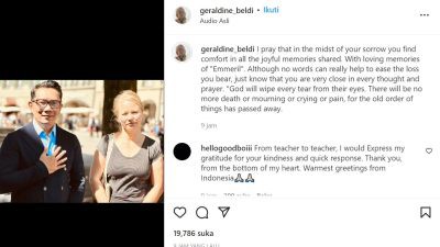 Adem Banget, Geraldine Beldi Tulis Hal Ini Buat Ridwan Kamil