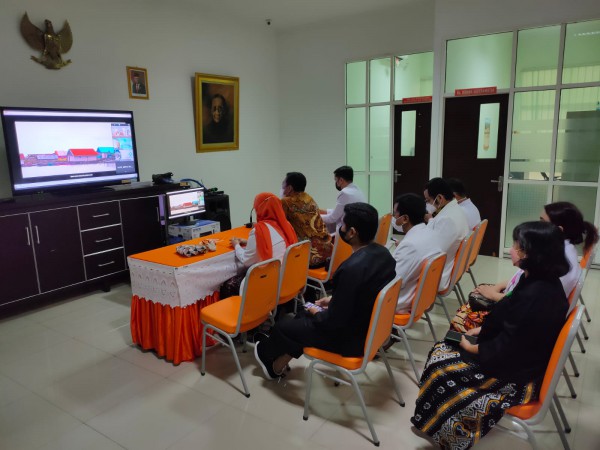 Lakukan Kunjungan di Wakatobi, Jokowi Resmikan Layanan Telemedicine RSUD Kardinah Secara Virtual