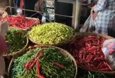 Harga Cabai Rawit di Pasar Tradisional Kota Tegal Ternyata Sepedas Rasanya