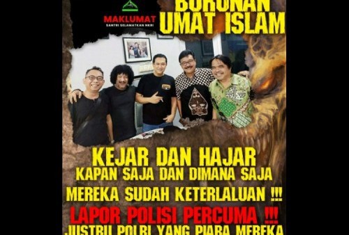 Viral Poster Maklumat Santri Selamatkan NKRI, Denny Siregar hingga Rudi Kamri Jadi Buronan