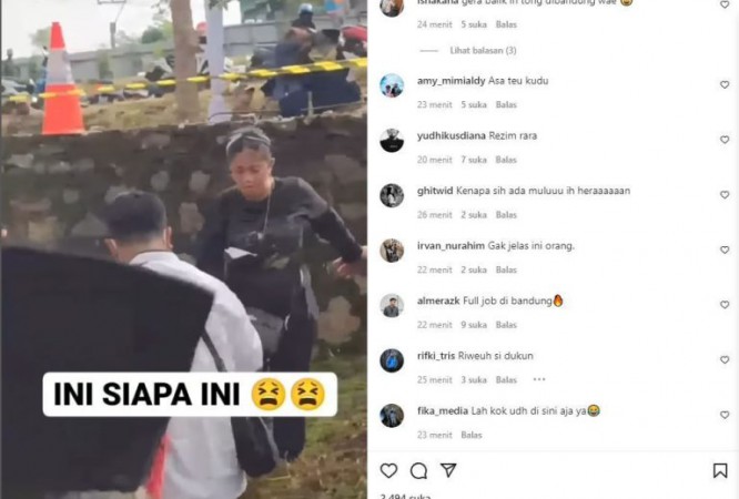 Mbak Rara Bikin Heboh, Hadir di Pemakaman Eril Lalu Minta Rokok ke Sekda