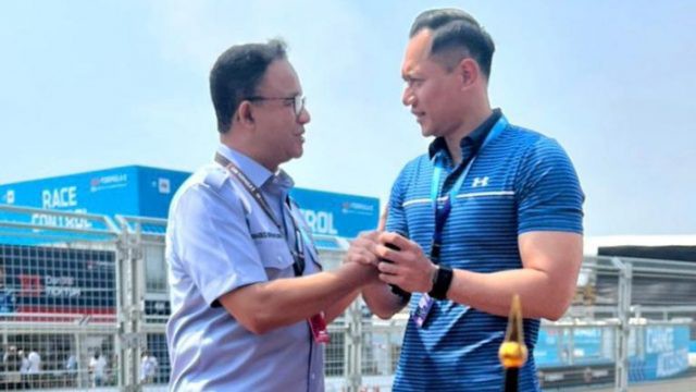 Bercanda dan Tampak Akrab di Formula E, Anies-AHY Digadang-gadang Jadi Pasangan